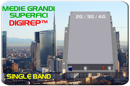 Ripetitore GSM 3G UMTS 4G LTE Professionale con Web Server